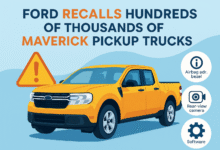 Ford Recalls Hundreds of Thousands of Maverick Pickup Trucks