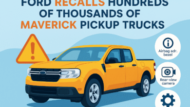 Ford Recalls Hundreds of Thousands of Maverick Pickup Trucks
