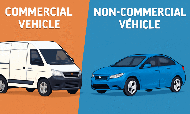 Commercial Vehicle vs Non-Commercial Vehicle
