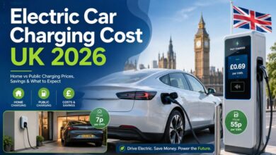 Electric Car Charging Cost UK 2026