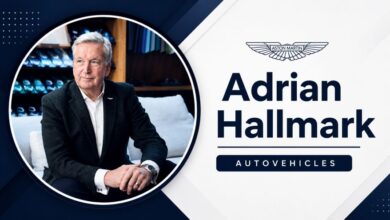 Adrian Hallmark Aston Martin CEO